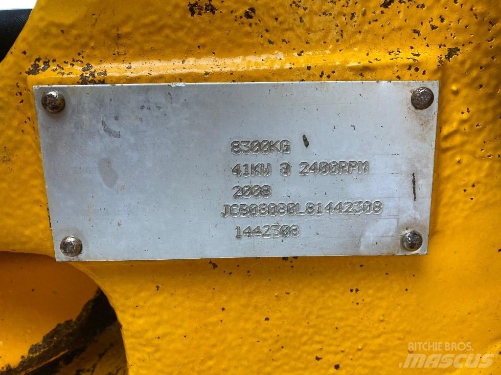 JCB 8080 Vidēja lieluma ekskavatori 7 t - 12 t