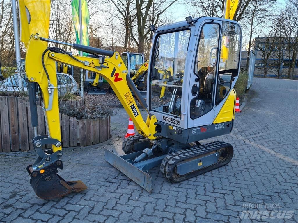 Wacker Neuson ET16 Kāpurķēžu ekskavatori