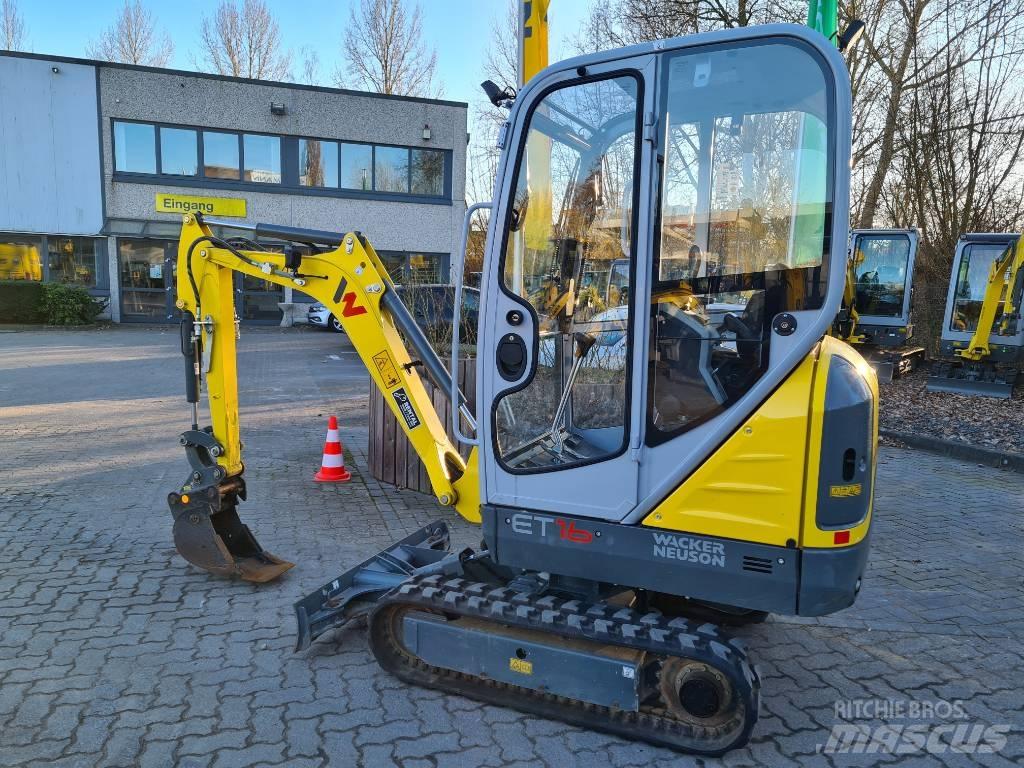 Wacker Neuson ET16 Kāpurķēžu ekskavatori