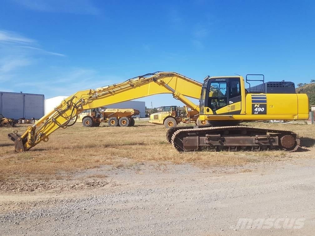 Komatsu PC 490 LC-10 Kāpurķēžu ekskavatori