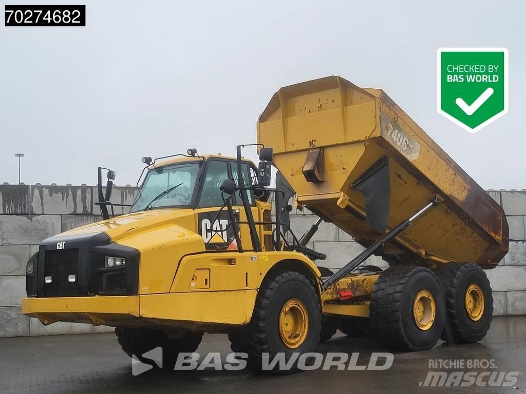 CAT 740 B Artikulētie pašizgāzēji