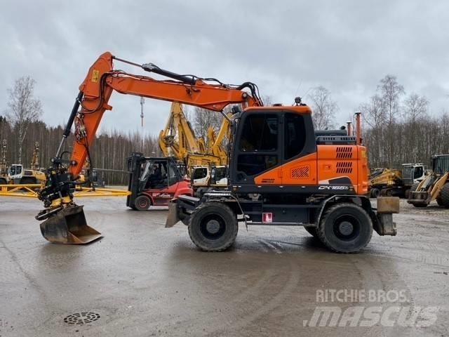 Doosan DX165W-5 Ekskavatori uz riteņiem