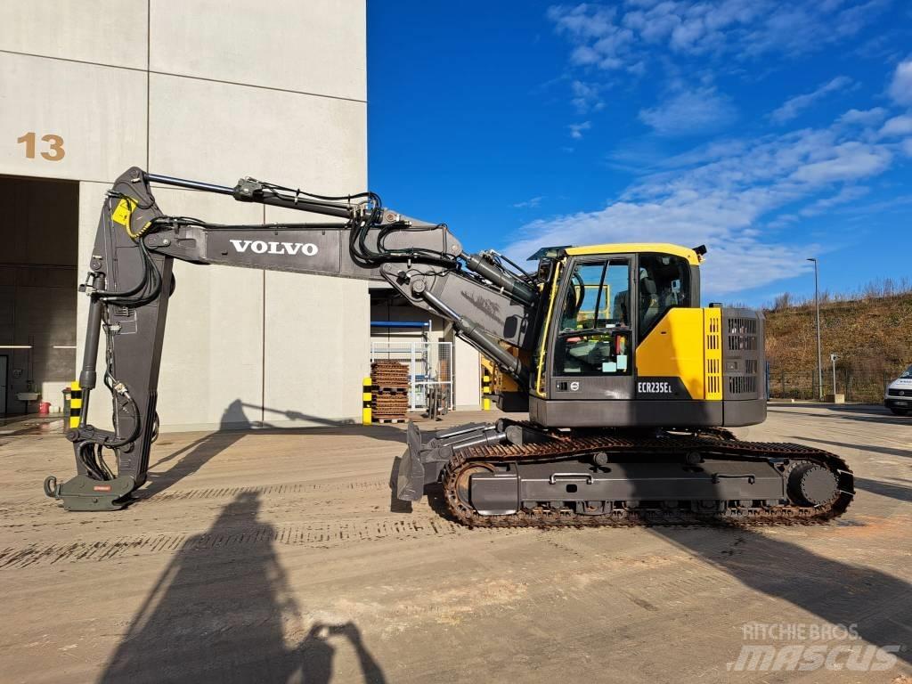 Volvo ECR 235 EL Kāpurķēžu ekskavatori