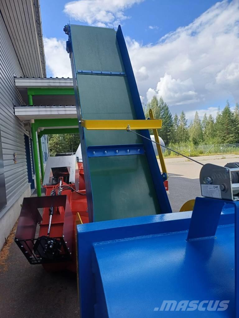  Klapi-Tuiko KT210-3 Koka šķēlēji, frēzes, šķeldotāji