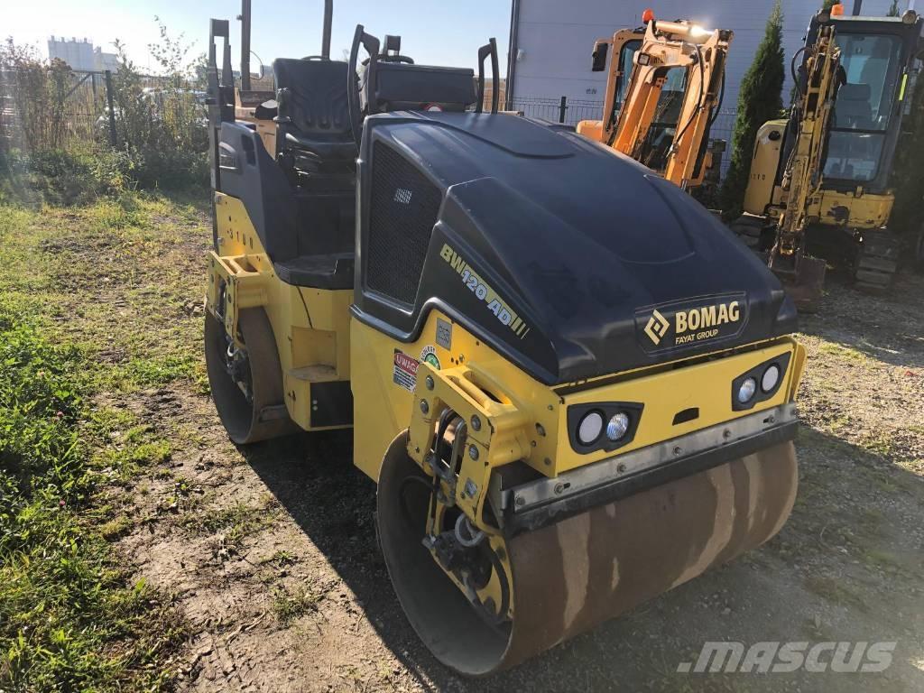 Bomag BW 120 AD-5 Divvalču grunts veltņi