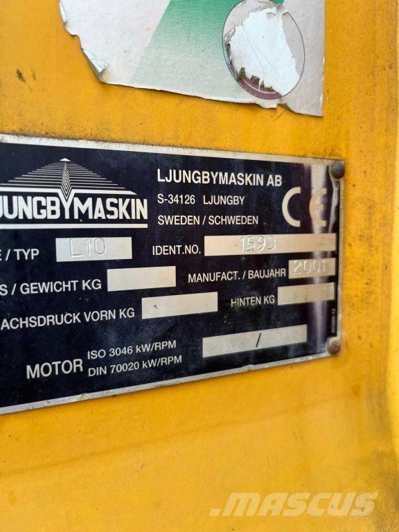 Ljungby Maskin L10 Iekrāvēji uz riteņiem