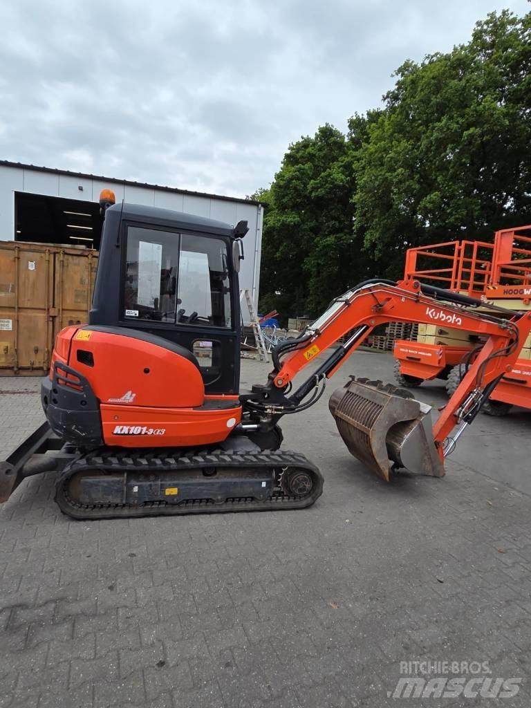 Kubota KX 101-3 A Mini ekskavatori < 7 t