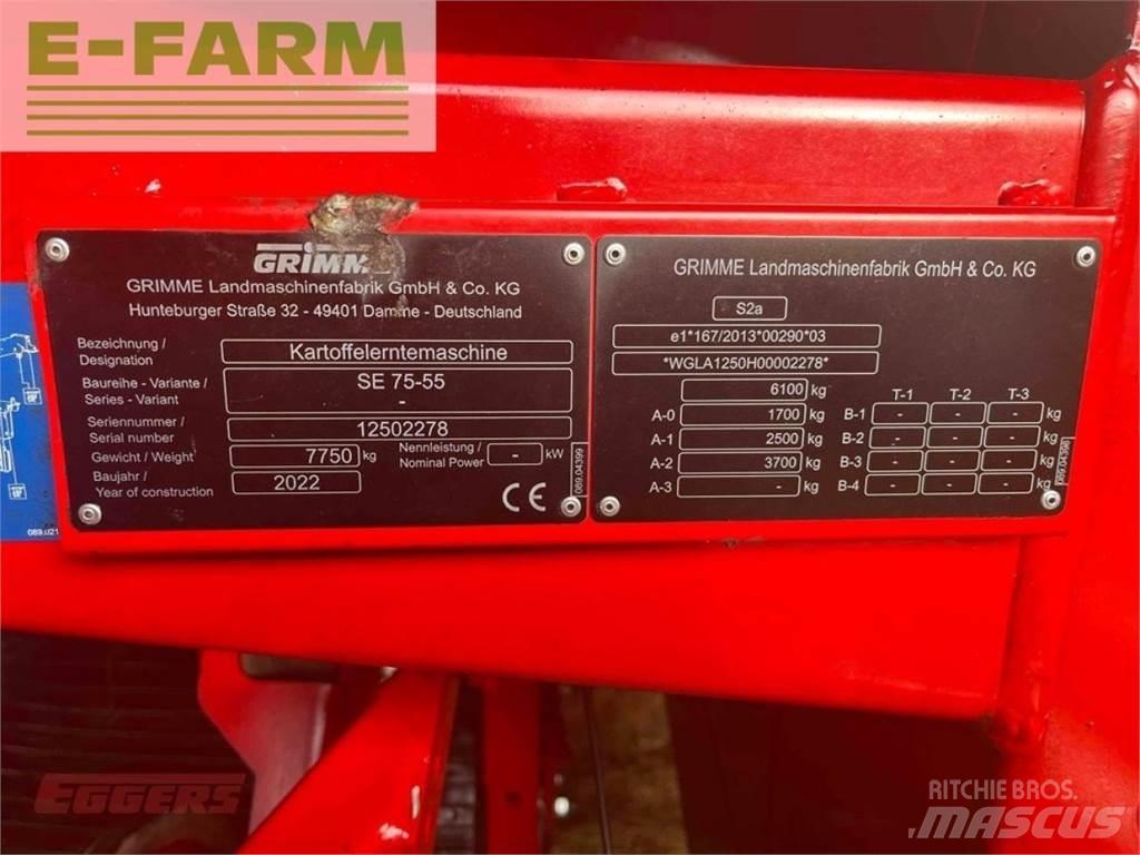 Grimme se 75-55 sb Kartupeļu tehnika - Citi