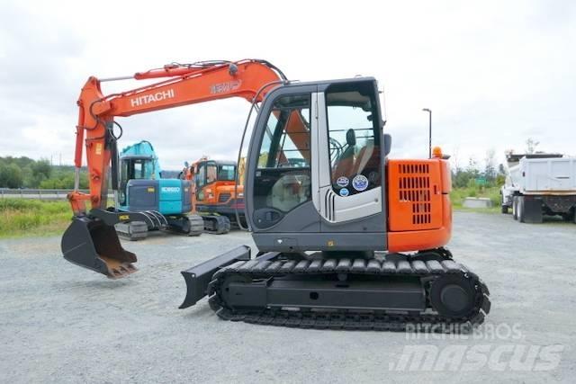 Hitachi ZX 75 US-3 Kāpurķēžu ekskavatori