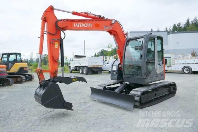 Hitachi ZX 75 US-3 Kāpurķēžu ekskavatori
