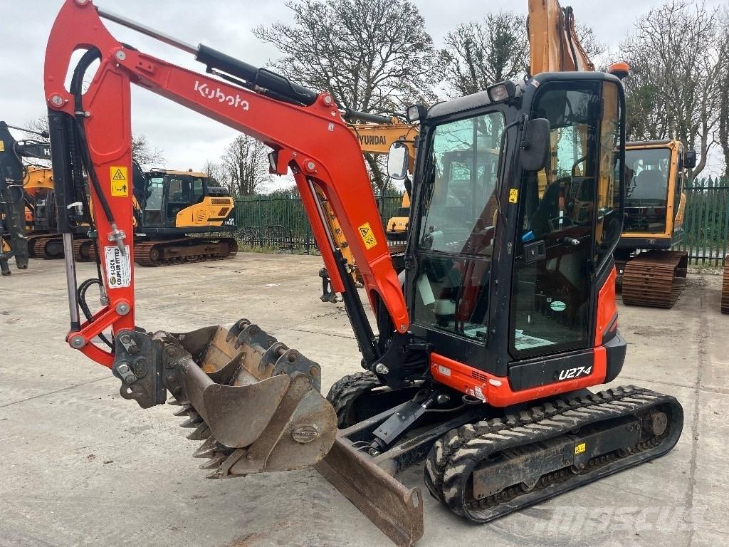 Kubota U 27-4 Mini ekskavatori < 7 t