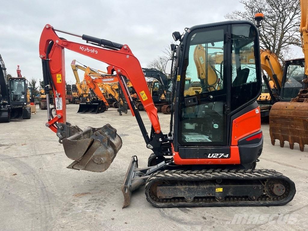 Kubota U 27-4 Mini ekskavatori < 7 t