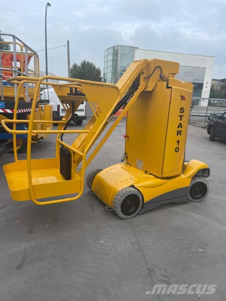 Haulotte Star 10 Vertikālie pacēlāji