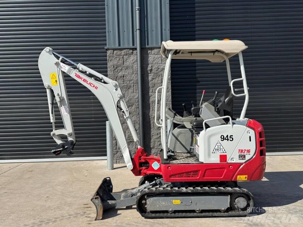 Takeuchi TB 216 Mini ekskavatori < 7 t