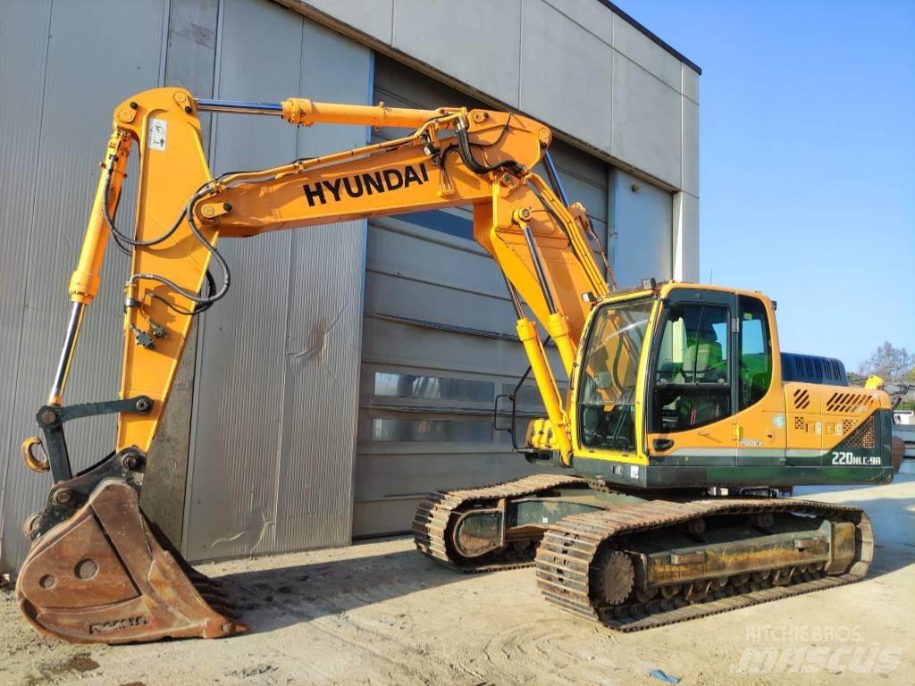 Hyundai R220NLC-9A Kāpurķēžu ekskavatori