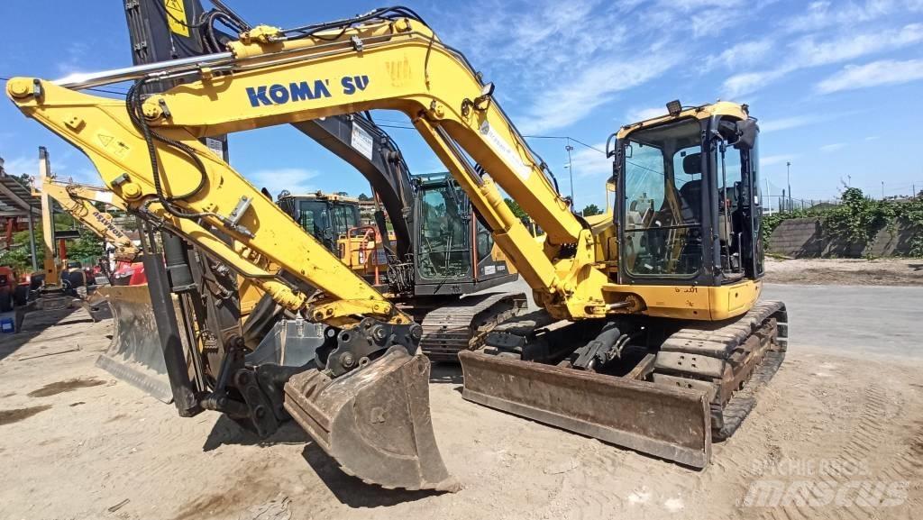 Komatsu PC118MR-8 Kāpurķēžu ekskavatori