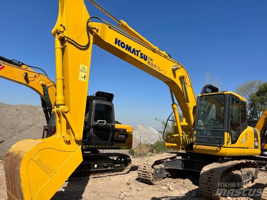 Komatsu PC 160 Kāpurķēžu ekskavatori
