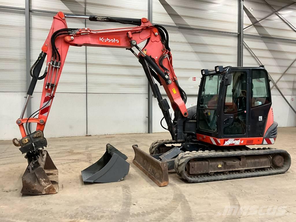 Kubota KX 080-4 Vidēja lieluma ekskavatori 7 t - 12 t