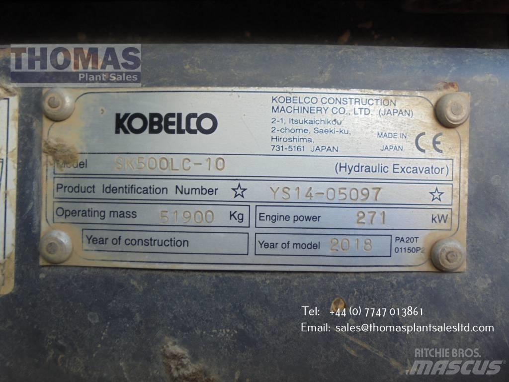 Kobelco SK 500 LC-10 Kāpurķēžu ekskavatori