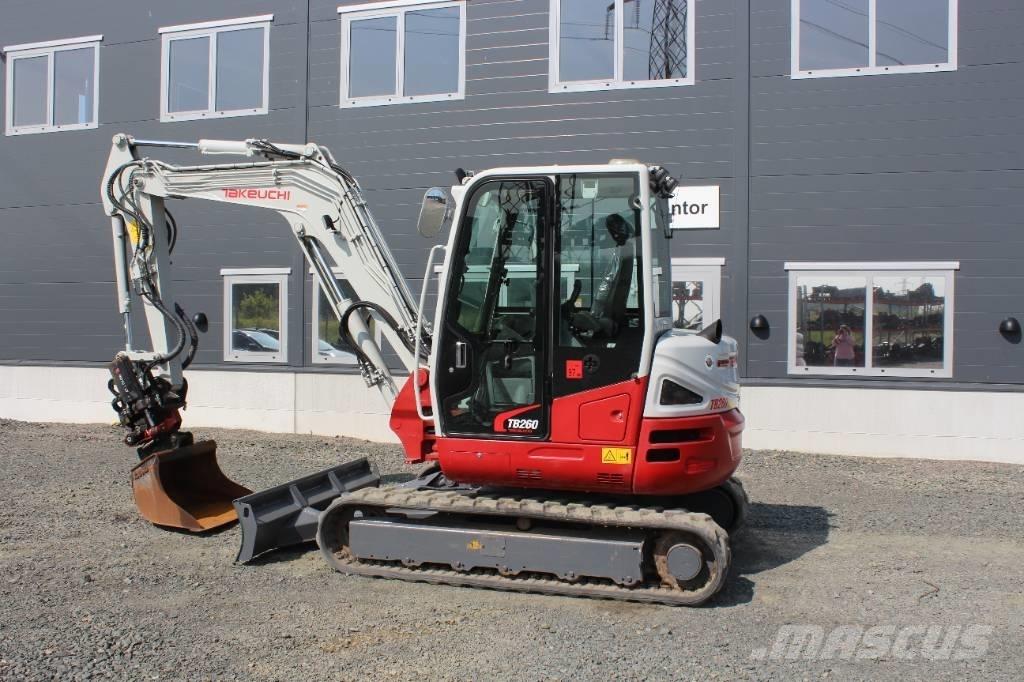 Takeuchi TB 260 Mini ekskavatori < 7 t