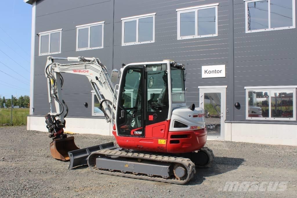 Takeuchi TB 260 Mini ekskavatori < 7 t