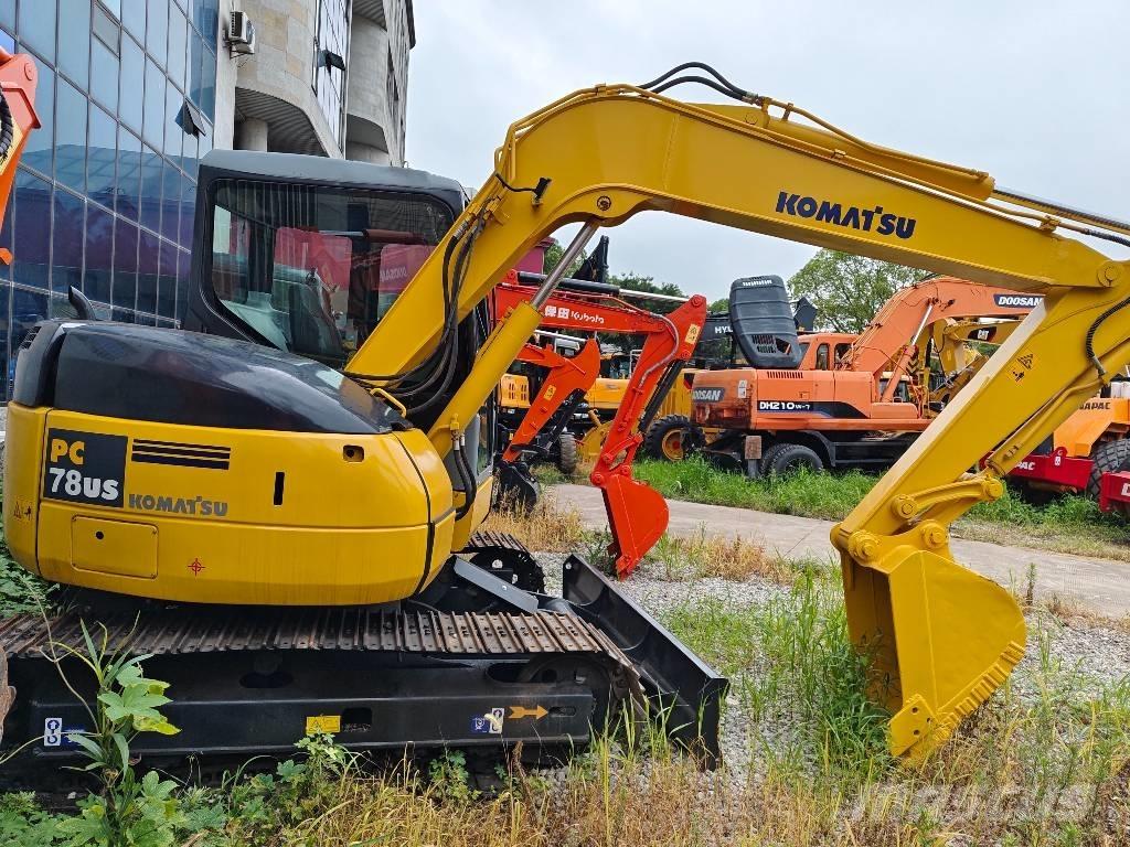 Komatsu PC 78 US Kāpurķēžu ekskavatori