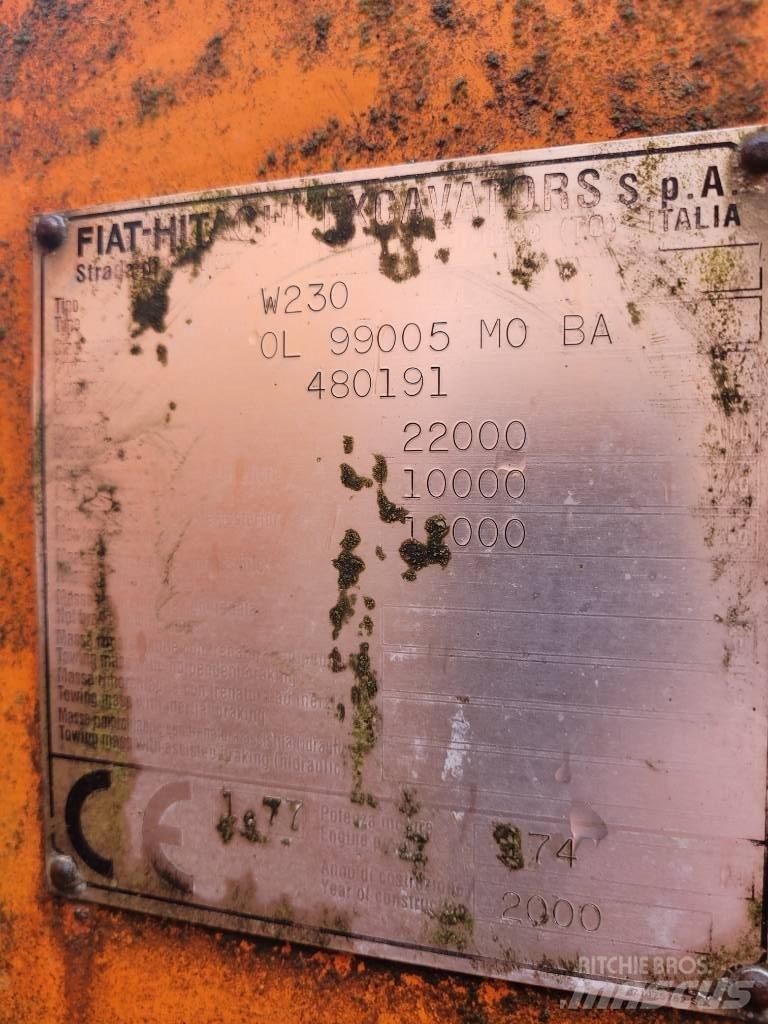 Fiat-Hitachi w230 Iekrāvēji uz riteņiem