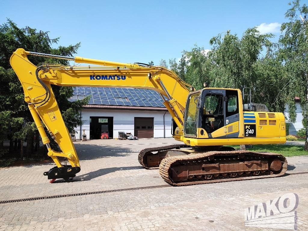 Komatsu PC 240 Kāpurķēžu ekskavatori