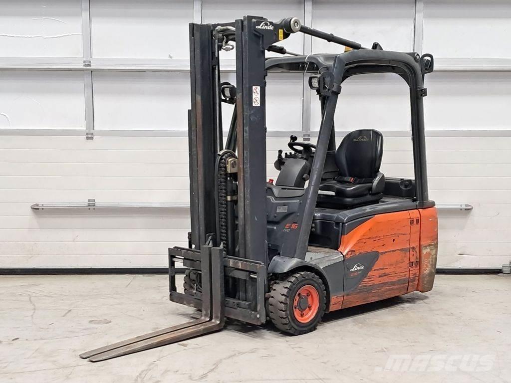 Linde E16L-02 Elektriskie iekrāvēji