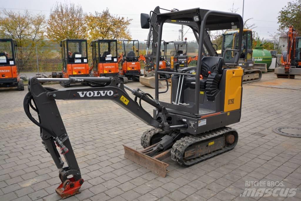 Volvo EC 15 E Mini ekskavatori < 7 t