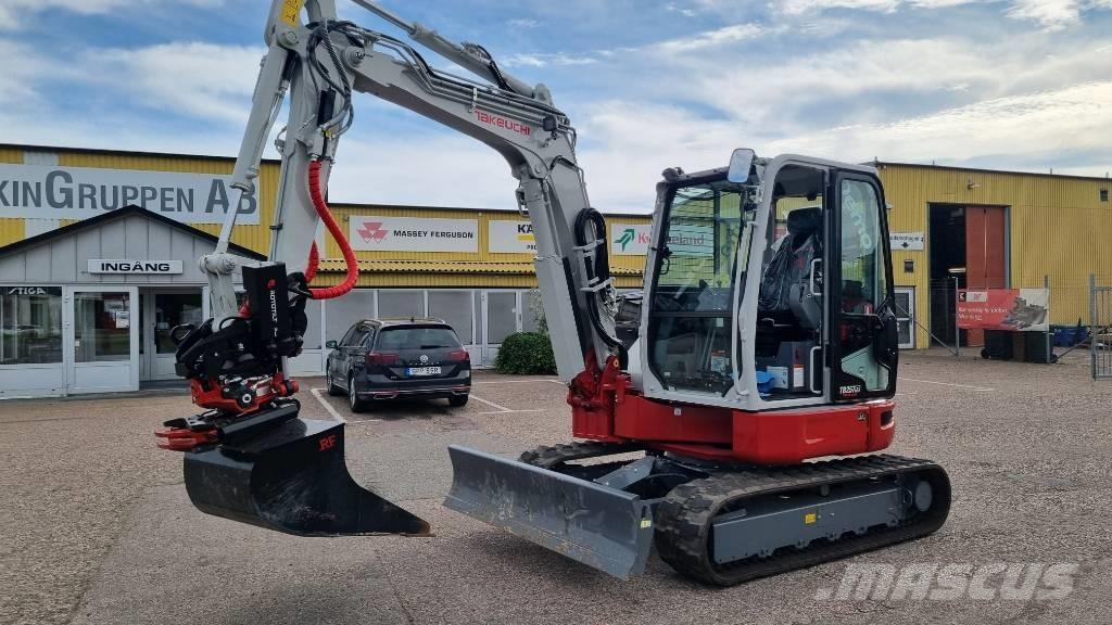 Takeuchi TB 257 FR Mini ekskavatori < 7 t