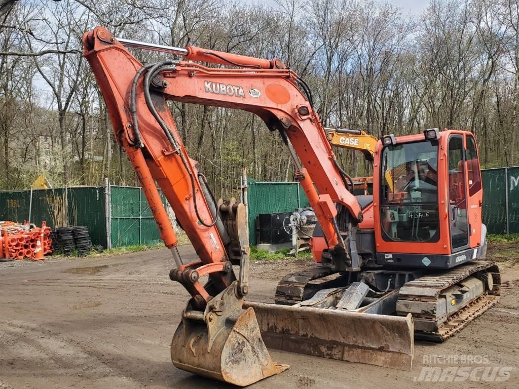 Kubota KX080-3 Kāpurķēžu ekskavatori