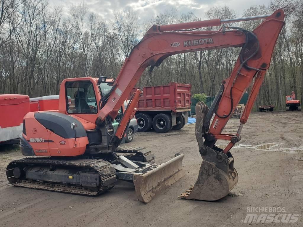 Kubota KX080-3 Kāpurķēžu ekskavatori