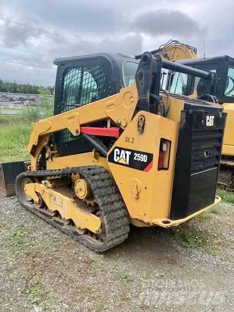 CAT 259 D Lietoti riteņu kompaktiekrāvēji