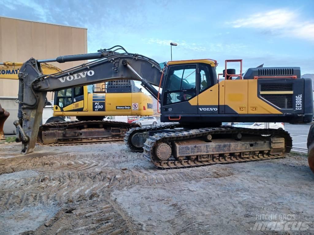 Volvo EC 380 EL Kāpurķēžu ekskavatori