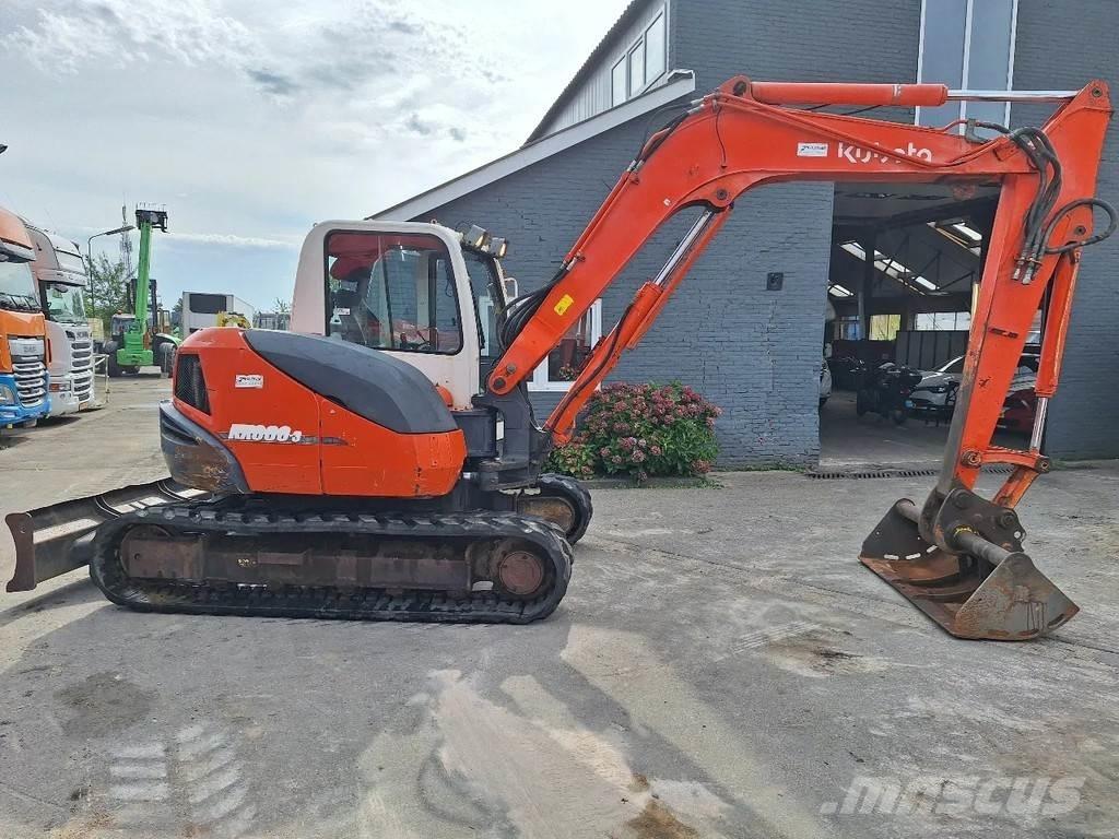 Kubota KX080 Vidēja lieluma ekskavatori 7 t - 12 t
