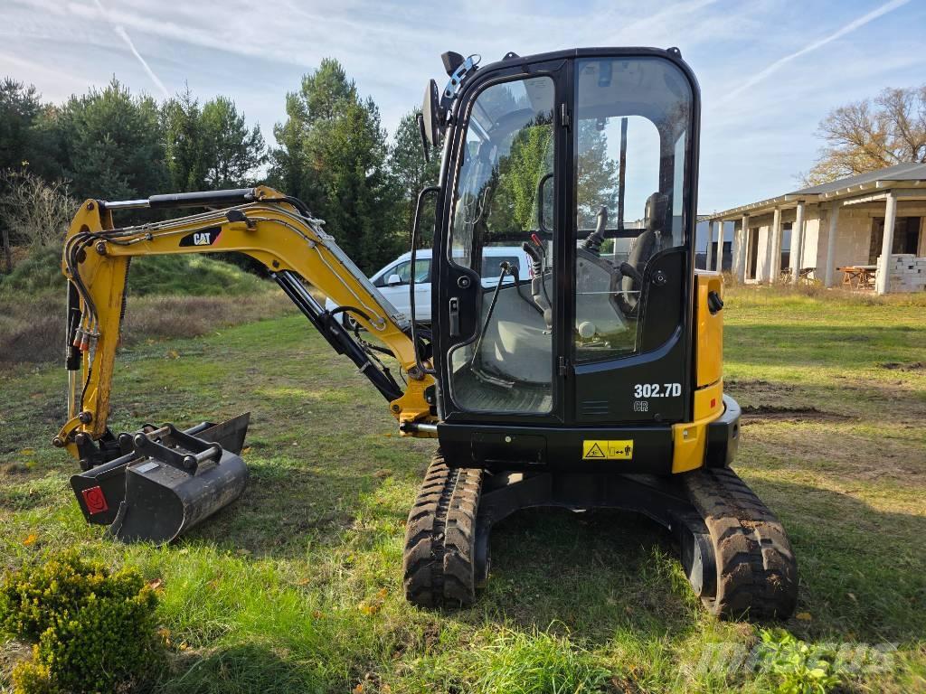 CAT 302.7 D CR Mini ekskavatori < 7 t