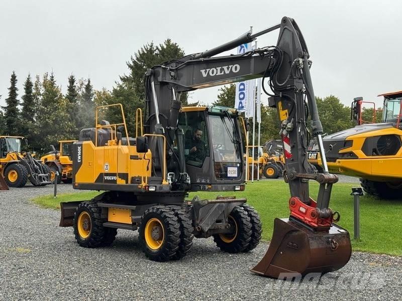 Volvo EW 160 E Ekskavatori uz riteņiem
