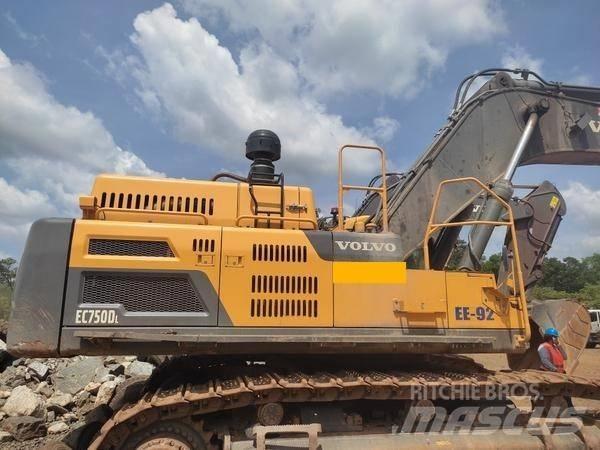 Volvo EC 750 DL Kāpurķēžu ekskavatori
