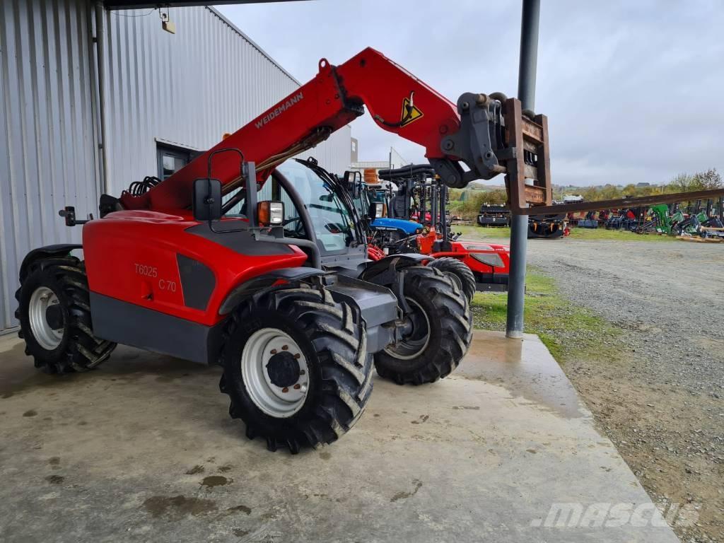 Weidemann T6025 Teleskopiskie manipulatori
