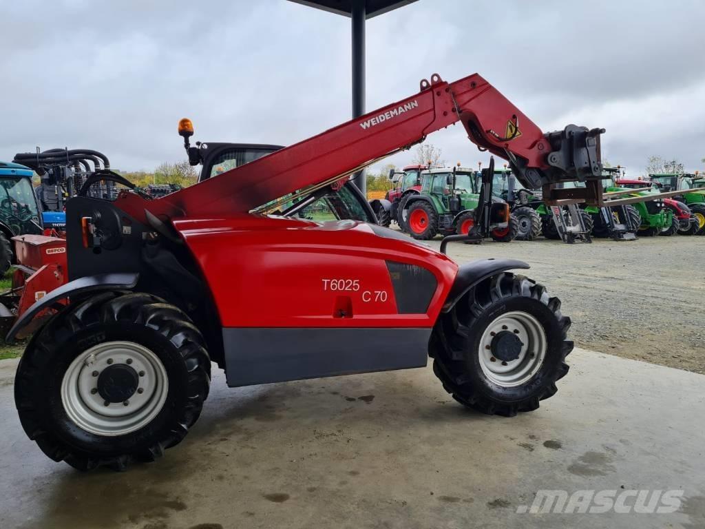 Weidemann T6025 Teleskopiskie manipulatori