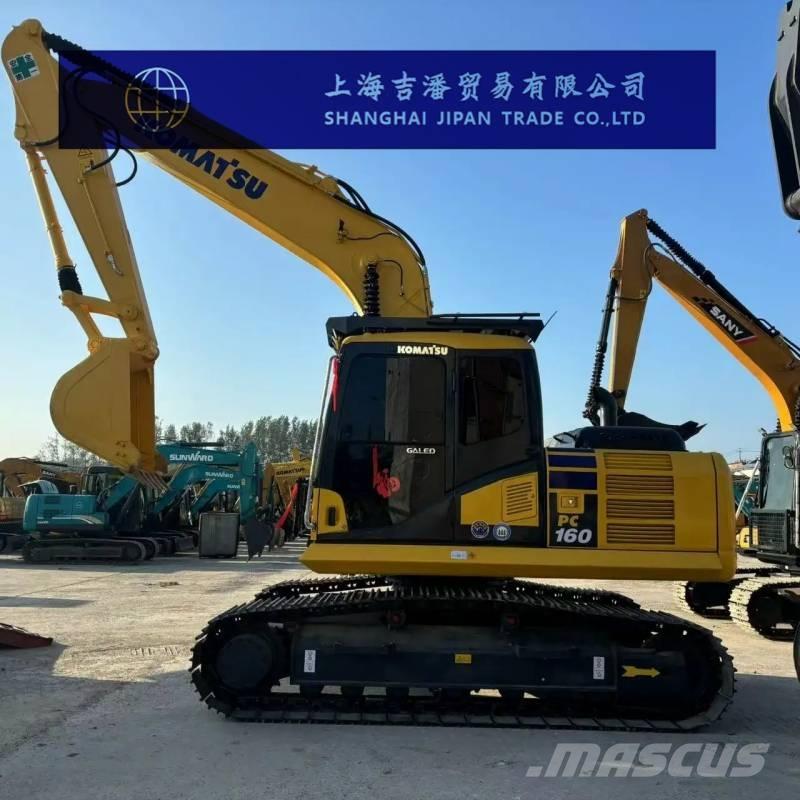Komatsu PC 160 Kāpurķēžu ekskavatori