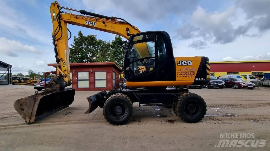 JCB 145W Ekskavatori uz riteņiem