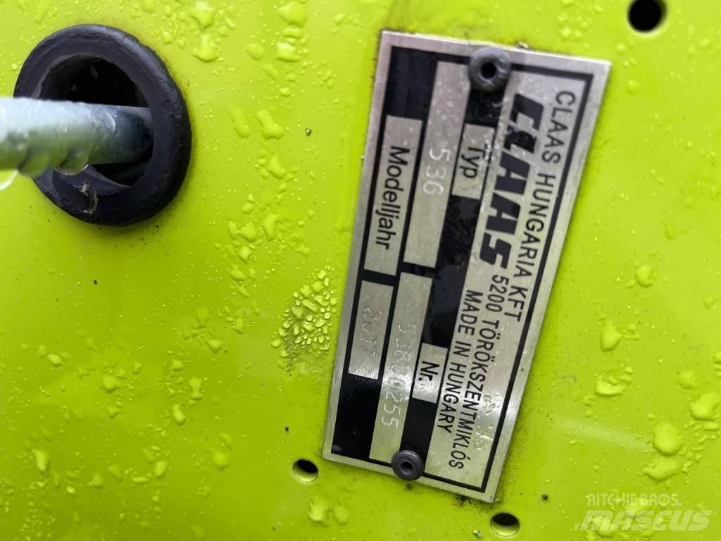 CLAAS VARIO 1080 Ražas novākšanas galvas