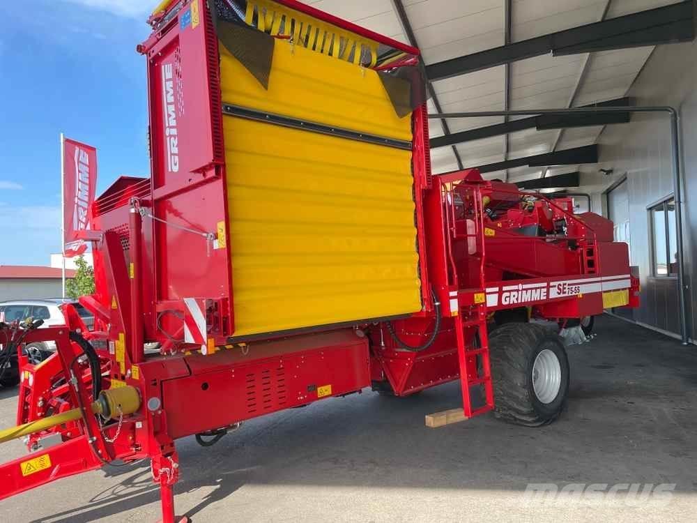 Grimme SE 75-55 Kartupeļu novākšanas kombaini