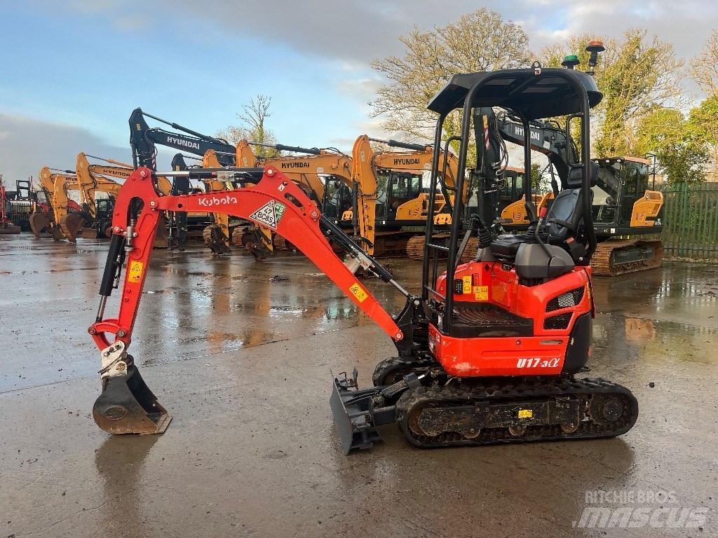 Kubota U 17-3 Mini ekskavatori < 7 t