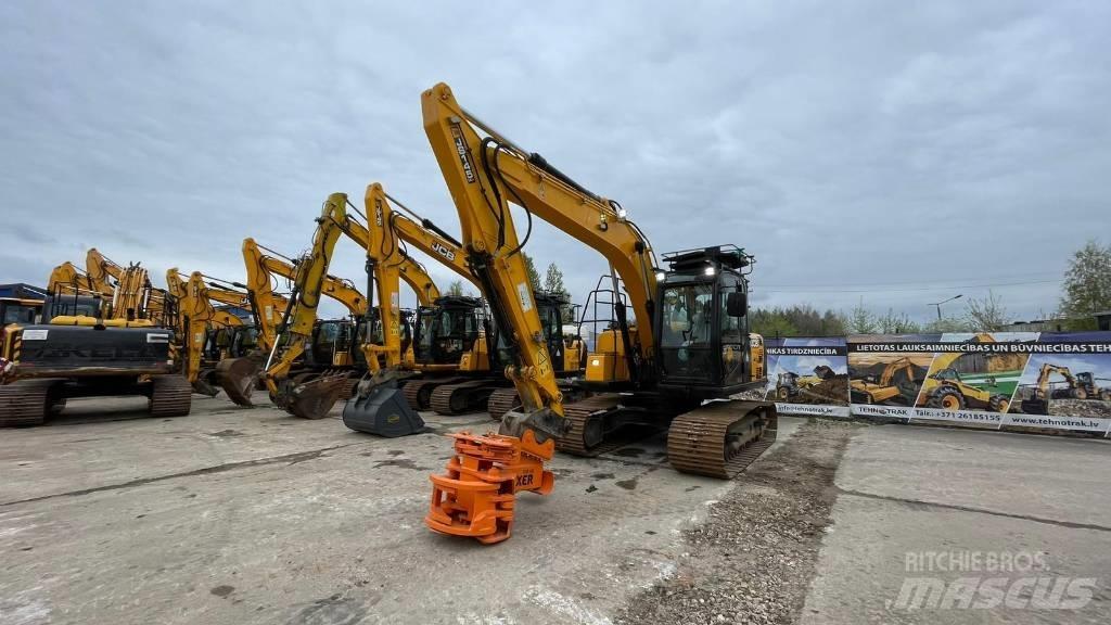 JCB JS 145 LC Kāpurķēžu ekskavatori