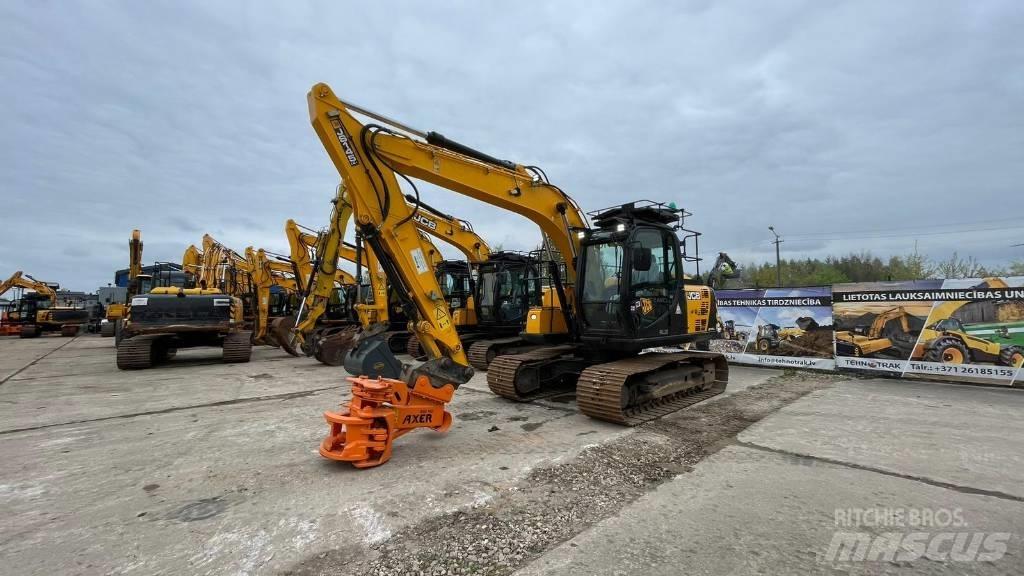 JCB JS 145 LC Kāpurķēžu ekskavatori