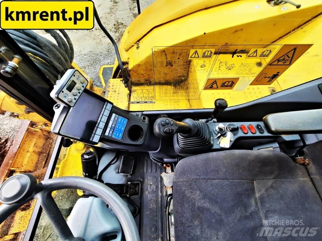 Komatsu PW 118 Ekskavatori uz riteņiem