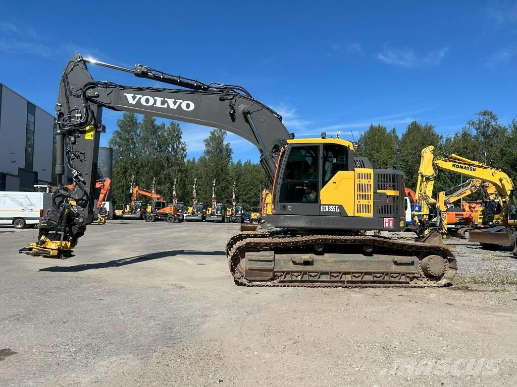 Volvo ECR 355 EL Kāpurķēžu ekskavatori